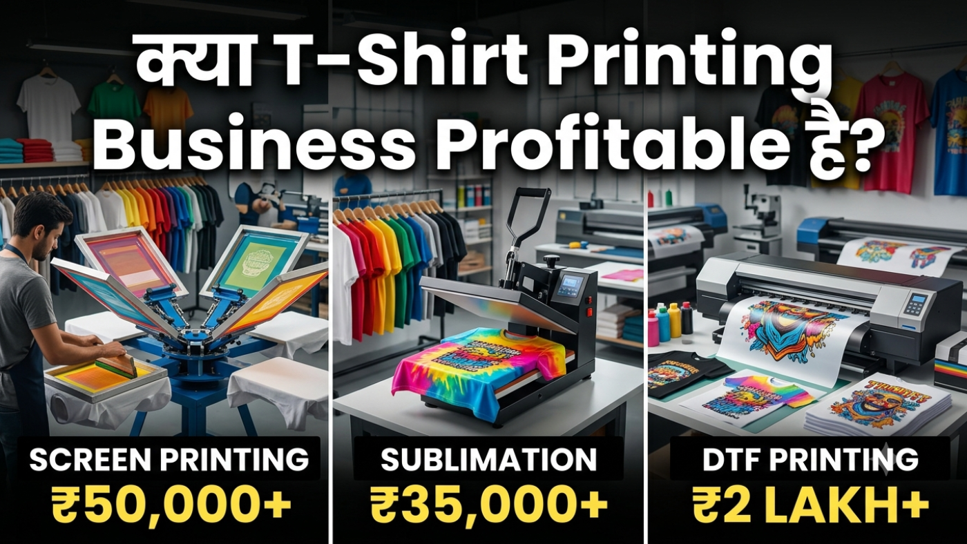 T-Shirt Printing Business Profitable ?"